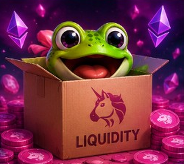 Frong popping out of a Liquidity box